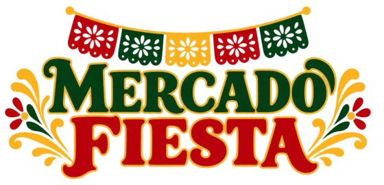 Mercado Fiesta neighborhood grocery market logo in El Paso